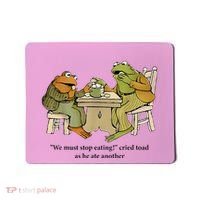 We Must Stop Eating Cried Toad As He Ate Another Frog Mousepad thumb 0