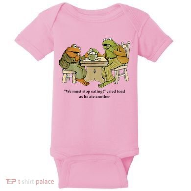 We Must Stop Eating Cried Toad As He Ate Another Frog Baby Bodysuit
