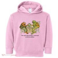 We Must Stop Eating Cried Toad As He Ate Another Frog Toddler Hoodie thumb 0