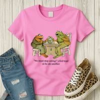 We Must Stop Eating Cried Toad As He Ate Another Frog Women's T-Shirt thumb 3