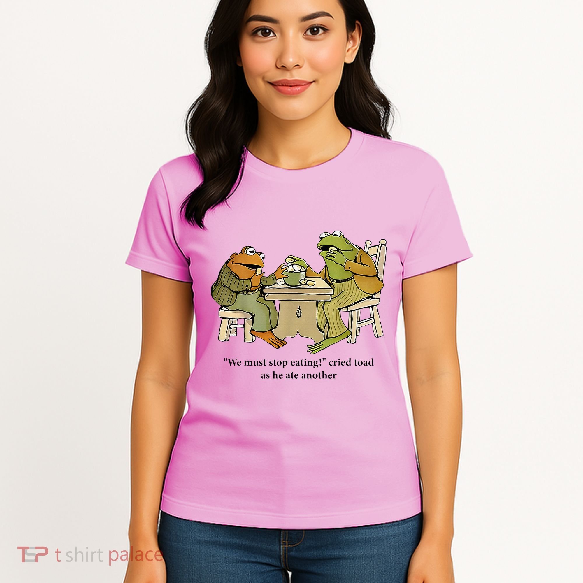 We Must Stop Eating Cried Toad As He Ate Another Frog Women's T-Shirt