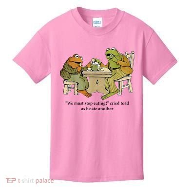 We Must Stop Eating Cried Toad As He Ate Another Frog Kids T-Shirt