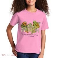 We Must Stop Eating Cried Toad As He Ate Another Frog Kids T-Shirt thumb 2
