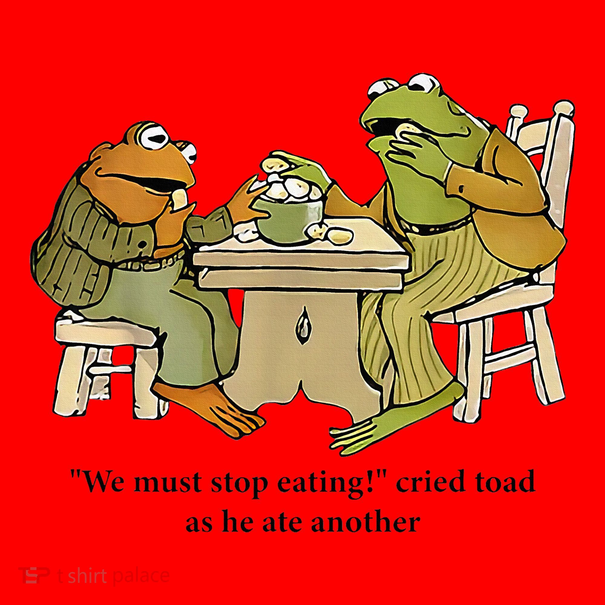 We Must Stop Eating Cried Toad As He Ate Another Frog Santa Hat