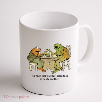 We Must Stop Eating Cried Toad As He Ate Another Frog Coffee Mug back