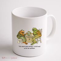 We Must Stop Eating Cried Toad As He Ate Another Frog Coffee Mug thumb 1