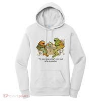 We Must Stop Eating Cried Toad As He Ate Another Frog Women's Hoodie thumb 0