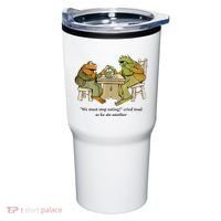 We Must Stop Eating Cried Toad As He Ate Another Frog Tumbler thumb 0