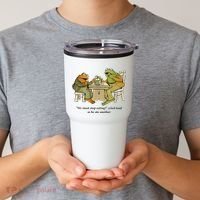 We Must Stop Eating Cried Toad As He Ate Another Frog Tumbler thumb 2