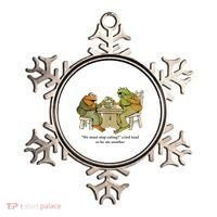 We Must Stop Eating Cried Toad As He Ate Another Frog Ornament thumb 0