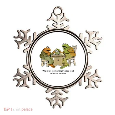 We Must Stop Eating Cried Toad As He Ate Another Frog Ornament