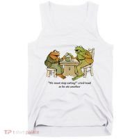We Must Stop Eating Cried Toad As He Ate Another Frog Tank Top thumb 0