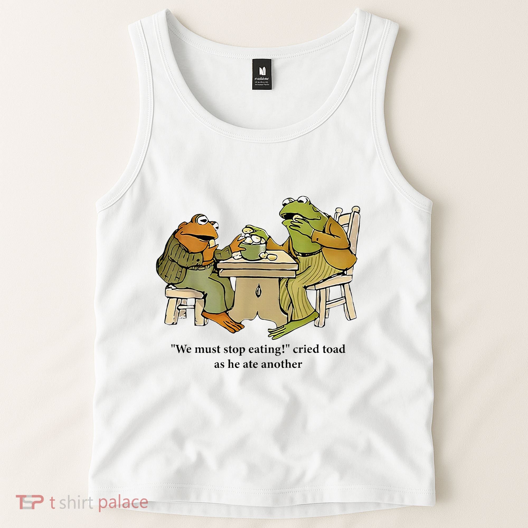 We Must Stop Eating Cried Toad As He Ate Another Frog Tank Top