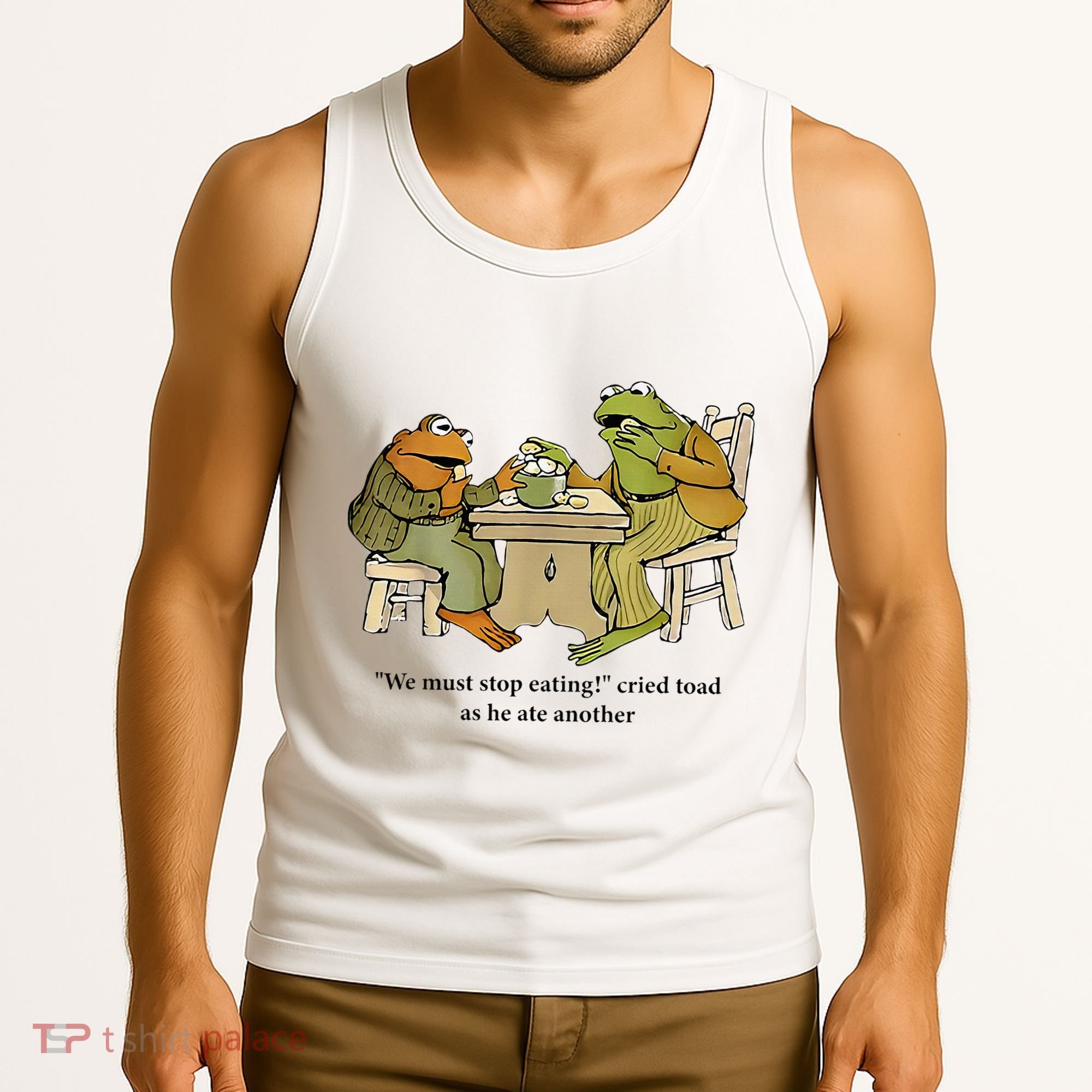 We Must Stop Eating Cried Toad As He Ate Another Frog Tank Top