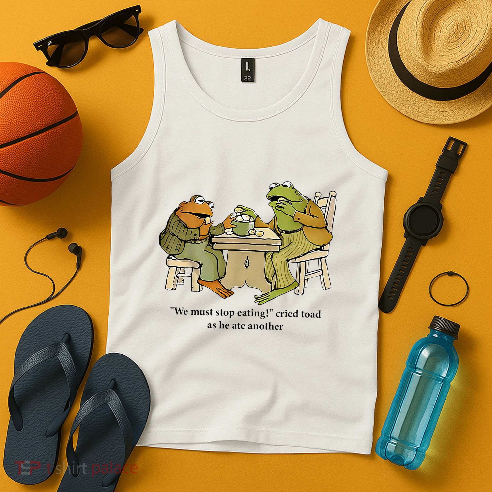 We Must Stop Eating Cried Toad As He Ate Another Frog Tank Top
