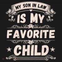 Women My Son In Law Is My Favorite Child Funny Mother Mousepad thumb 1