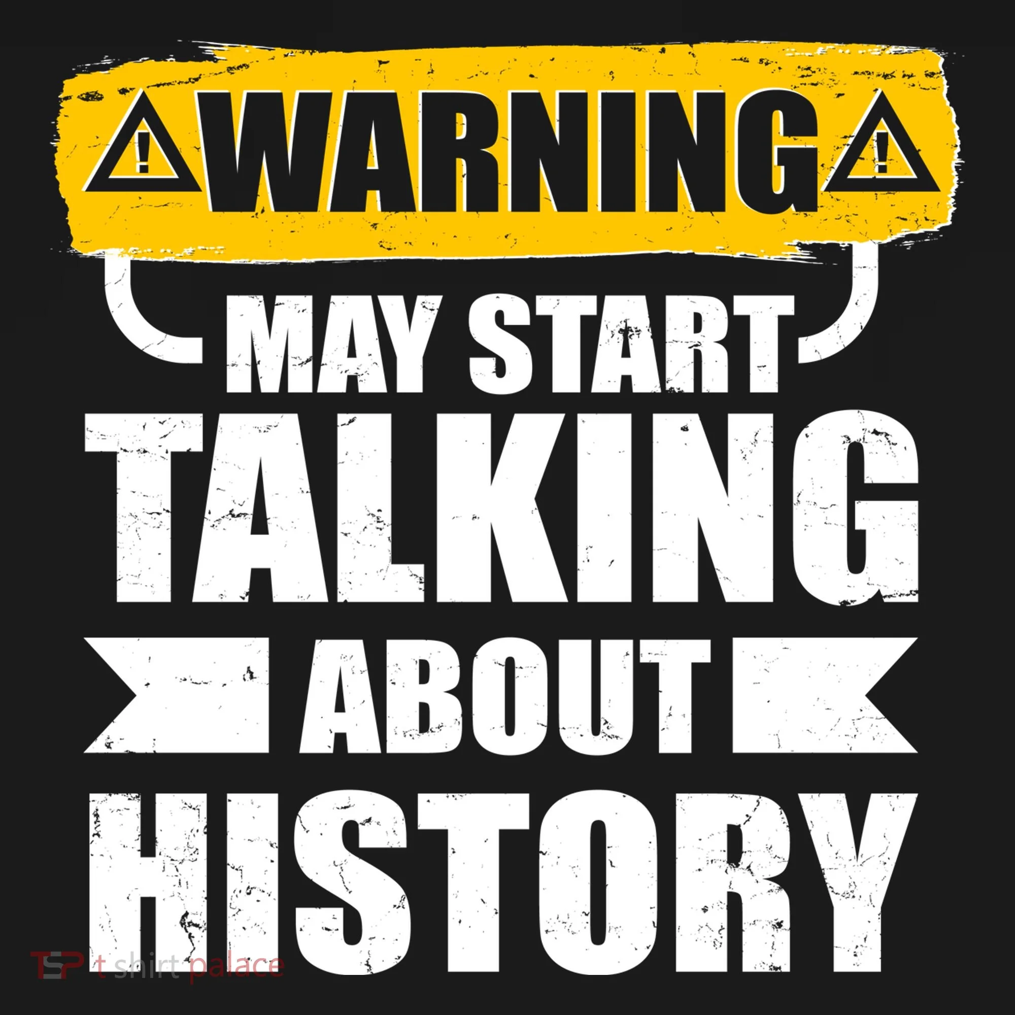 Warning May Start Talking About History Doggie Tank