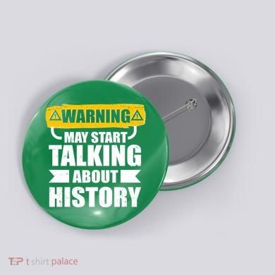Warning May Start Talking About History Button