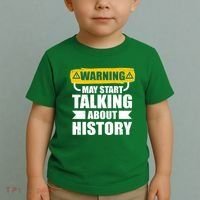 Warning May Start Talking About History Toddler T-Shirt thumb 2