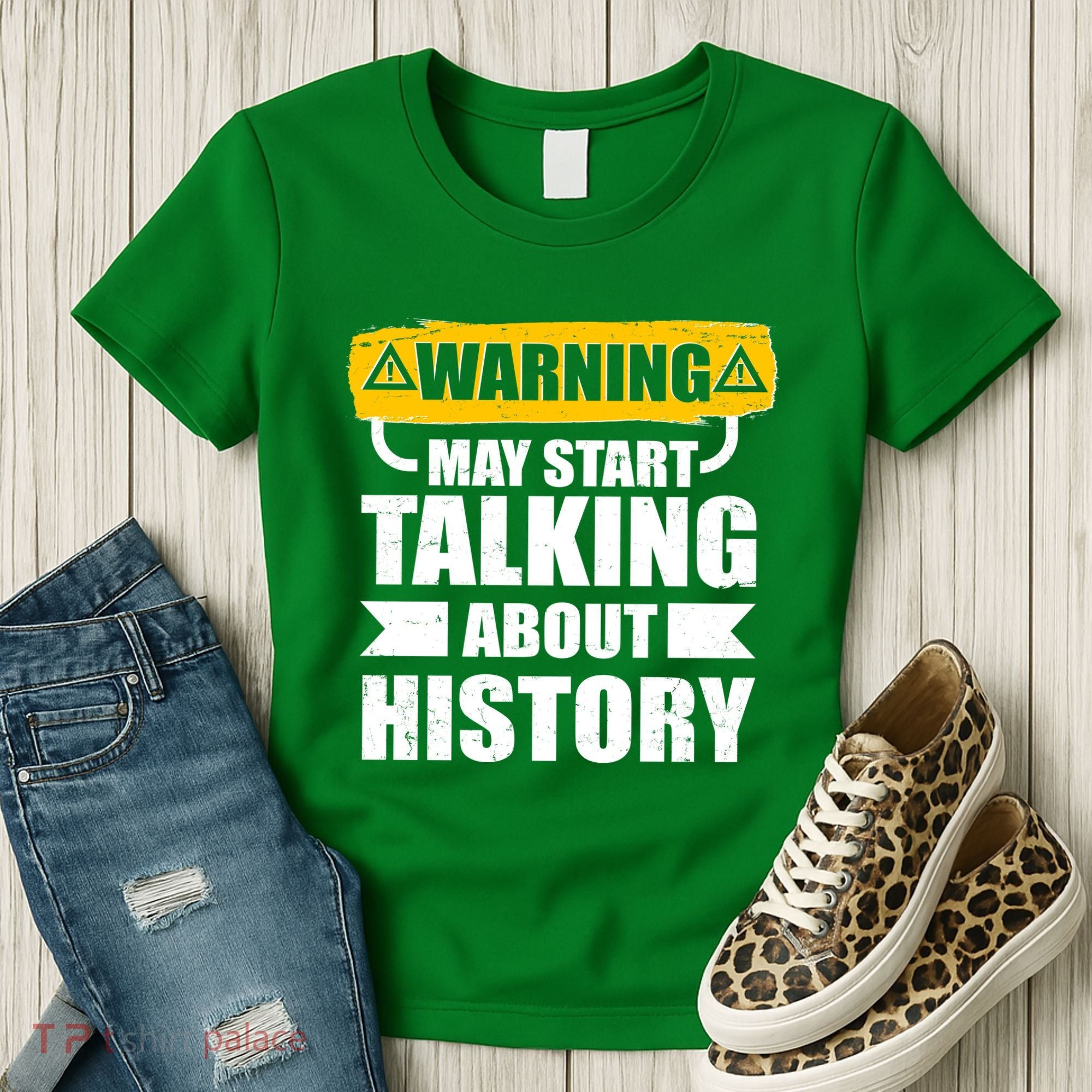 Warning May Start Talking About History Women's T-Shirt