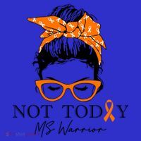 Wo Multiple Sclerosis Awareness Messy Bun Ms Warrior Cute Gift Sweatshirt thumb 3