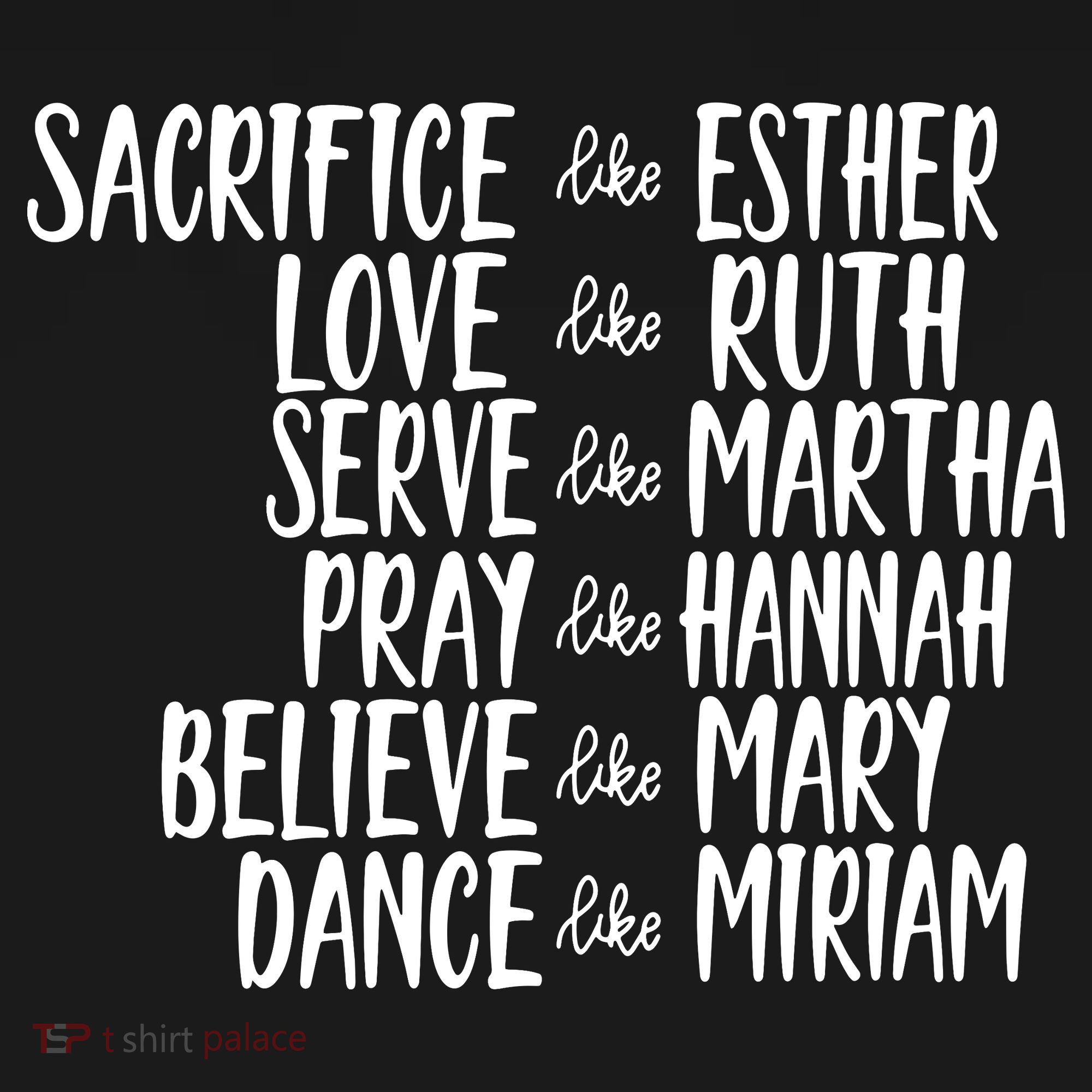 Womens Mens Sacrifice Like Esther Christian Bible Love Pray Women's Tank Top