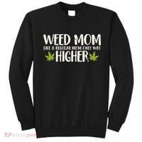 Weed Mom Stoner Girl Funny Marijuana Women Cannabis 420 Sweatshirt thumb 0
