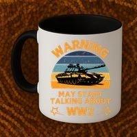 Warning May Start Talking About Ww2 Coffee Mug thumb 2