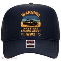 Warning May Start Talking About Ww2 Hat thumb 0