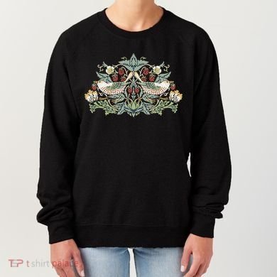 William Morris Strawberry Thief Bird Women's Sweatshirt