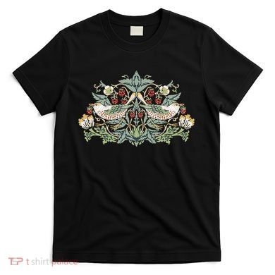 William Morris Strawberry Thief Bird T-Shirt