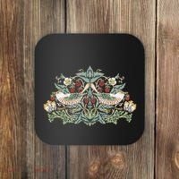 William Morris Strawberry Thief Bird Coaster thumb 0
