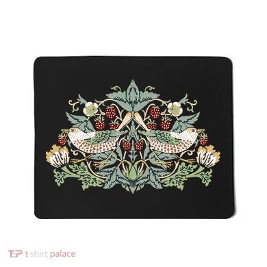 William Morris Strawberry Thief Bird Mousepad