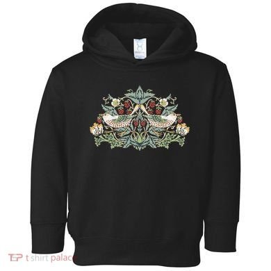 William Morris Strawberry Thief Bird Toddler Hoodie