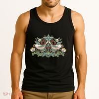 William Morris Strawberry Thief Bird Tank Top thumb 3