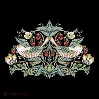 William Morris Strawberry Thief Bird Women's T-Shirt thumb 6