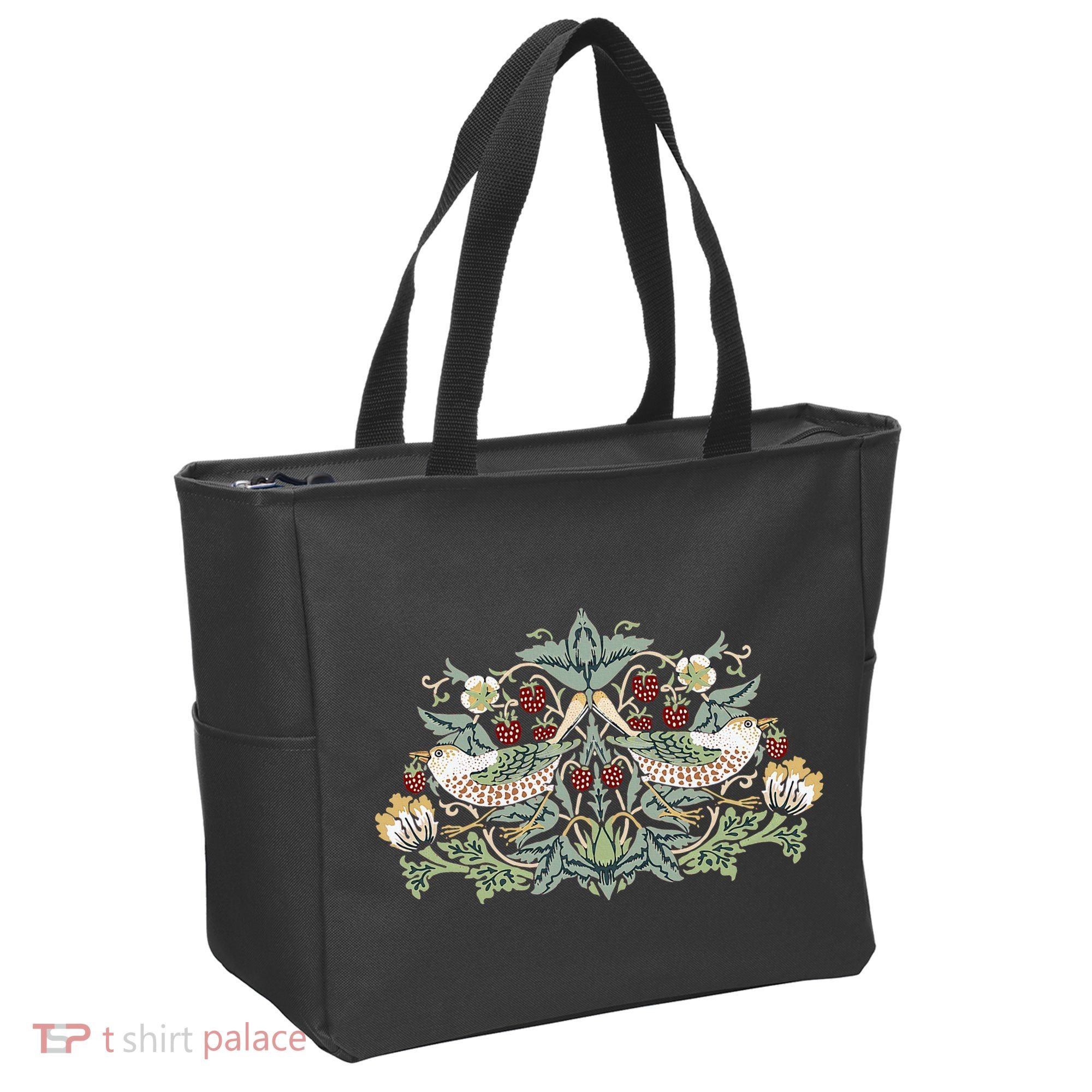William Morris Strawberry Thief Bird Tote Bag