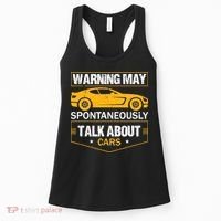 Warning May Spontaneously Start Talking About Cars Salesman Women's Tank Top thumb 0