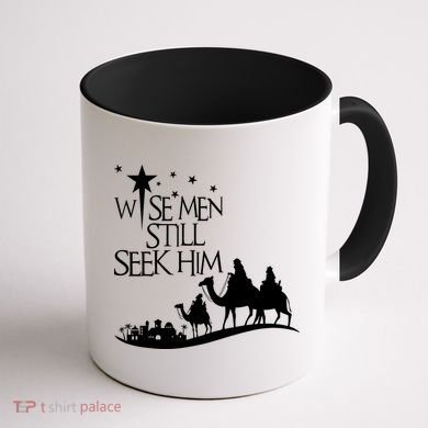 Wise Man Still Seek Him Christian Christmas Jesus Design Coffee Mug back