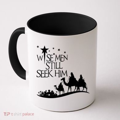 Wise Man Still Seek Him Christian Christmas Jesus Design Coffee Mug