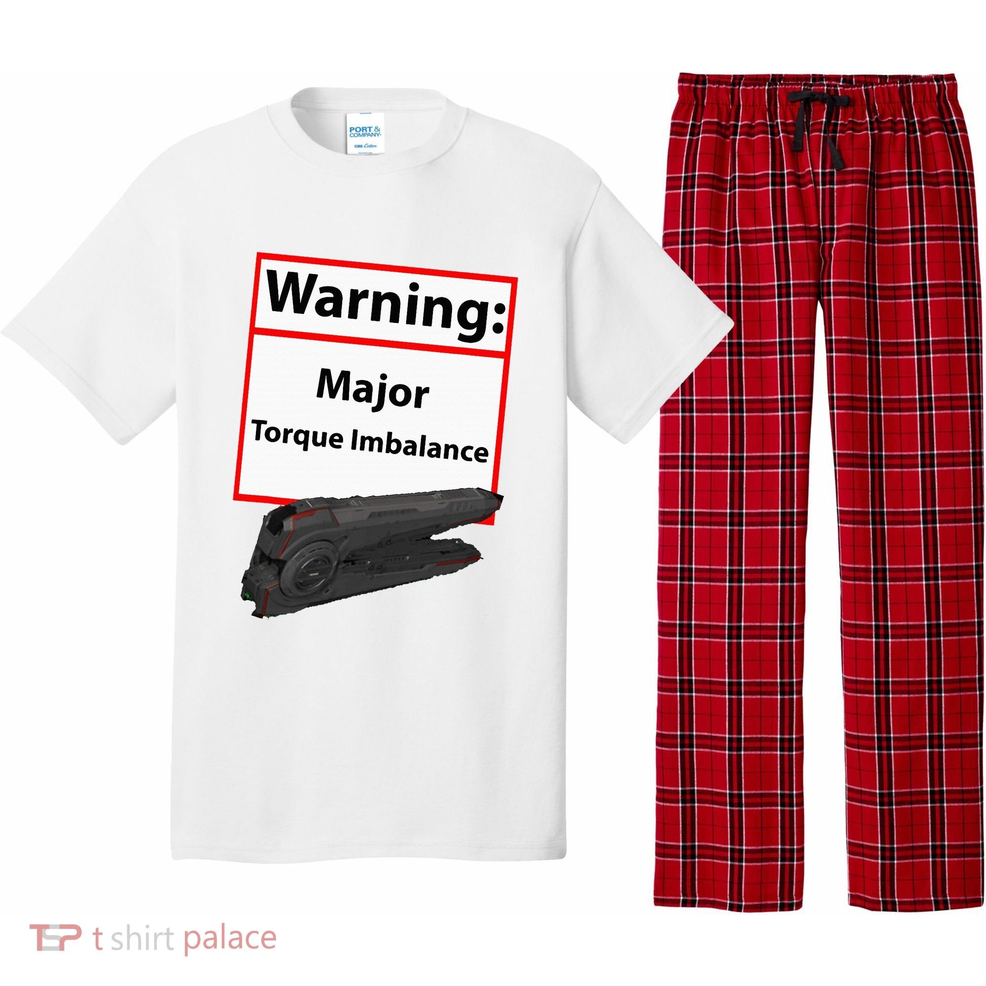 Warning Major Torque Imbalance Pajama Set
