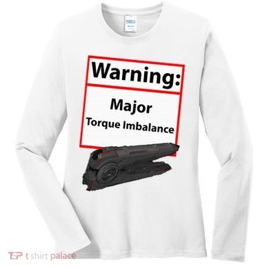 Warning Major Torque Imbalance Women's Long Sleeve Shirt