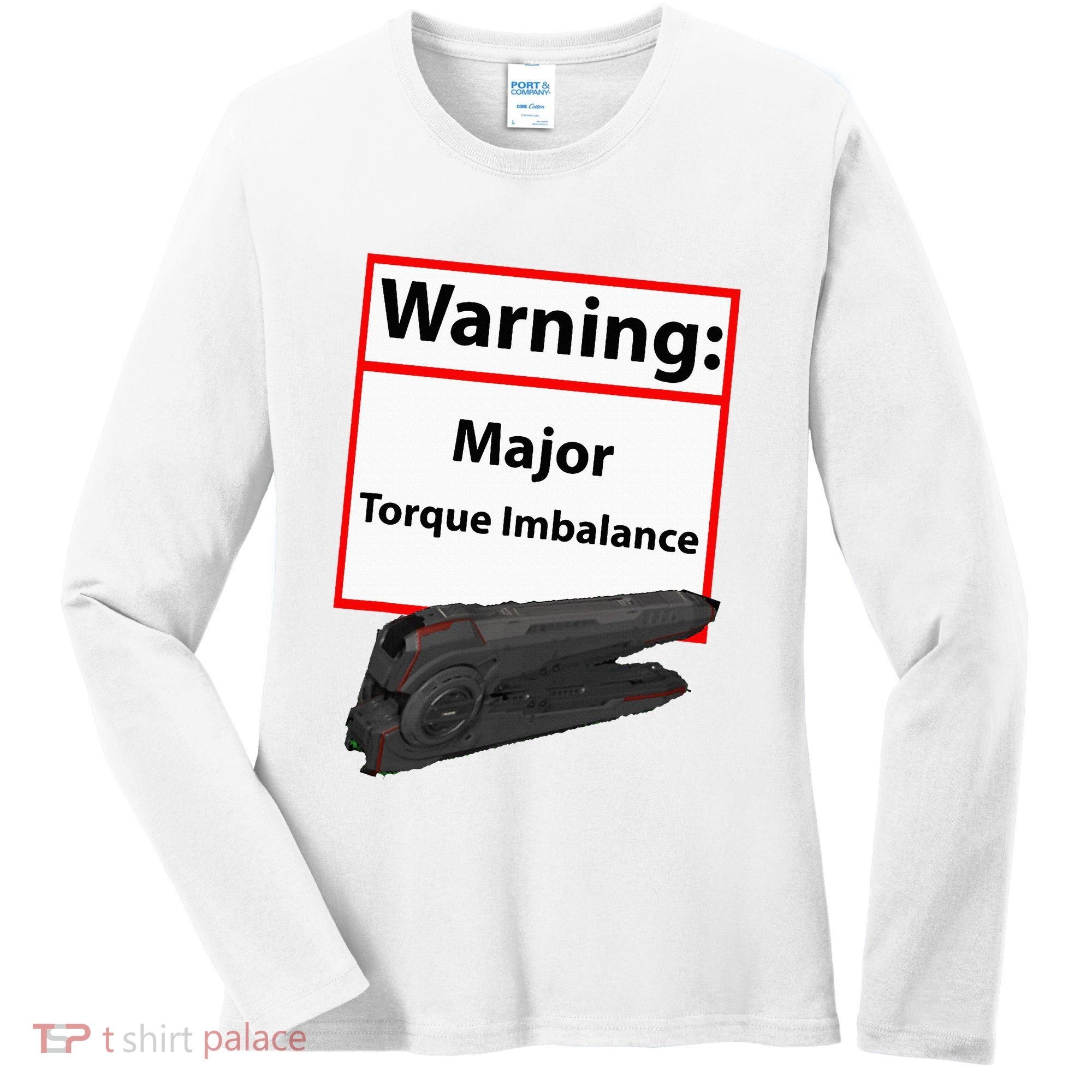 Warning Major Torque Imbalance Women's Long Sleeve Shirt