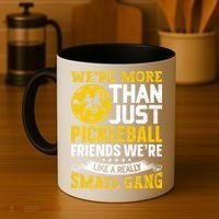 Were More Than Just Pickleball Paddle Coffee Mug thumb 4