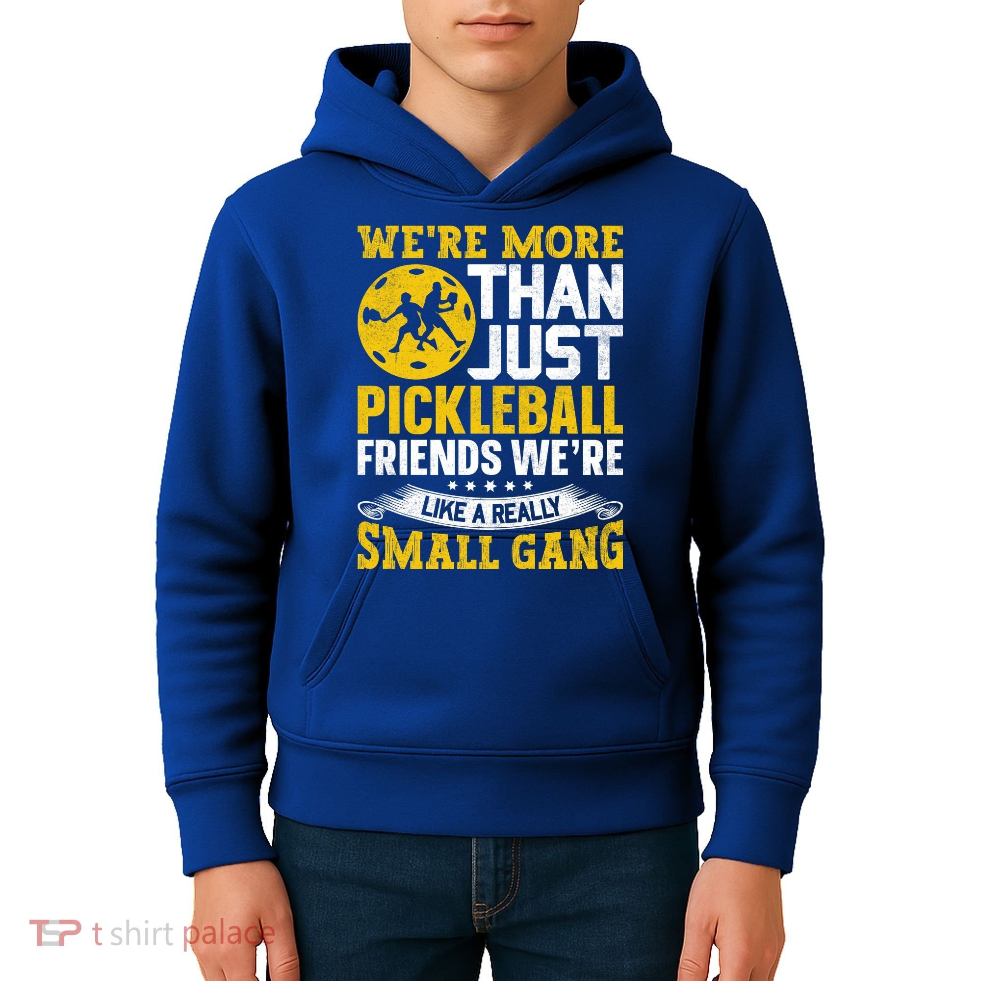 Were More Than Just Pickleball Paddle Kids Hoodie