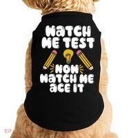 Watch Me Test Now Watch Me Ace It Test Day Doggie Tank thumb 0