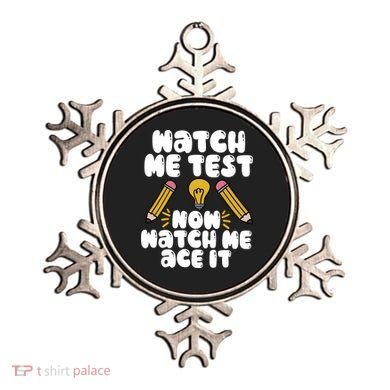 Watch Me Test Now Watch Me Ace It Test Day Ornament