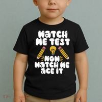 Watch Me Test Now Watch Me Ace It Test Day Toddler T-Shirt thumb 2