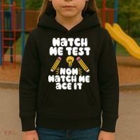 Watch Me Test Now Watch Me Ace It Test Day Kids Hoodie thumb 3
