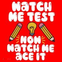 Watch Me Test Now Watch Me Ace It Test Day Santa Hat thumb 1